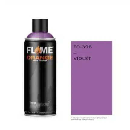 FLAME Spray Πορτοκαλί 400ml - Βιολετί.