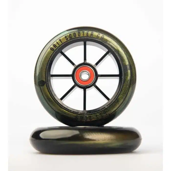 GRIT Wheels 100mm - Black/Gold - Image 4