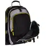 KIZER Kizer Bag Τσάντα - Μαύρο/Γκρι/Κίτρινο.