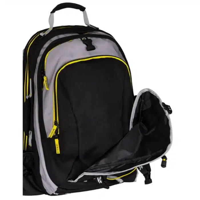 KIZER Kizer Bag Τσάντα - Μαύρο/Γκρι/Κίτρινο.