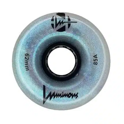 LUMINOUS Black Pearl 62χιλ./85A Ροδάκια - Μαύρο.