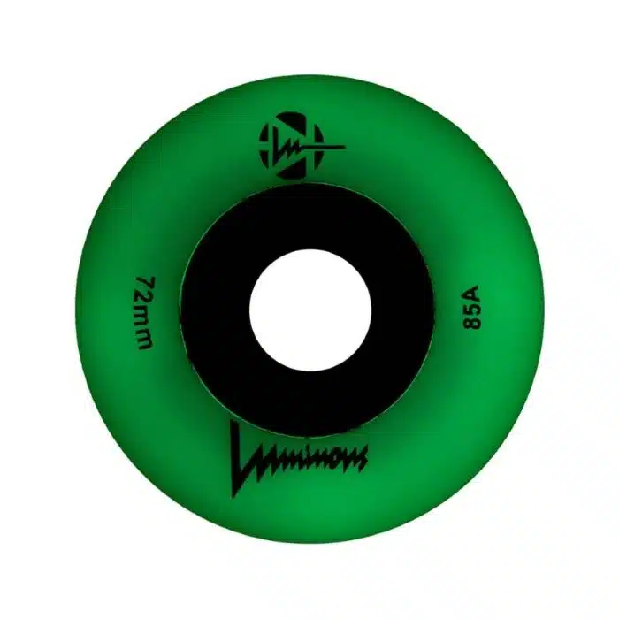 LUMINOUS Green Glow 72χιλ./85A Ροδάκια - Πράσινο.