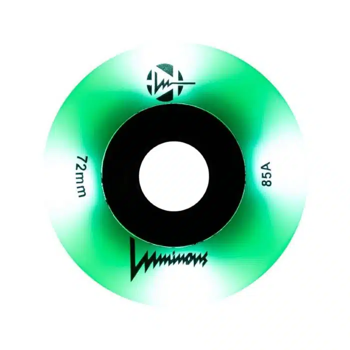 LUMINOUS Green Glow 72χιλ./85A Ροδάκια - Πράσινο.
