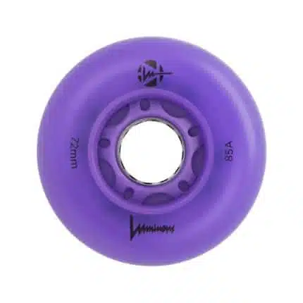 LUMINOUS Purple 72χιλ./85A Ροδάκια - Μωβ.