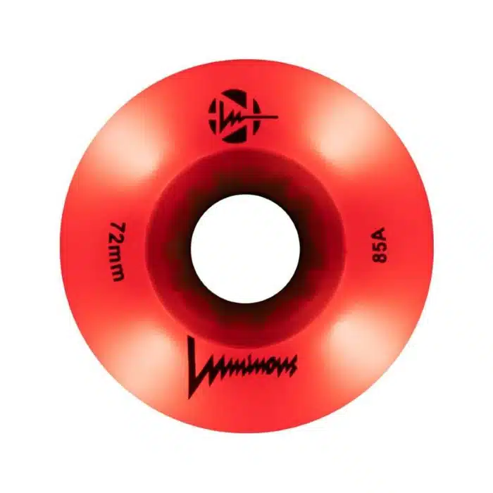 LUMINOUS Red 72χιλ./85A Ροδάκια - Κόκκινο.