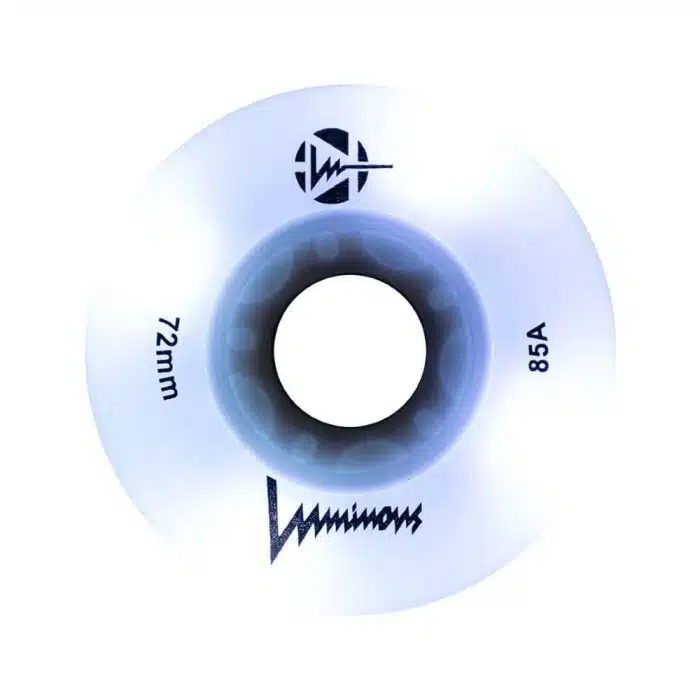 LUMINOUS Led Wheels 72mm/85A - White - Image 2