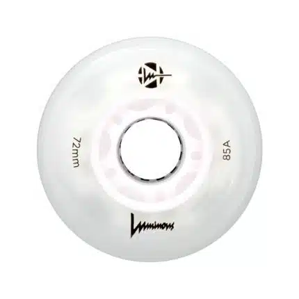 LUMINOUS White Glow 72χιλ./85A Ροδάκια - Λευκό.