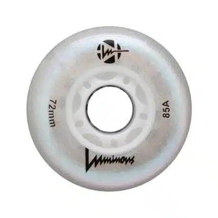 LUMINOUS White Pearl 72χιλ./85A Ροδάκια - Λευκό.