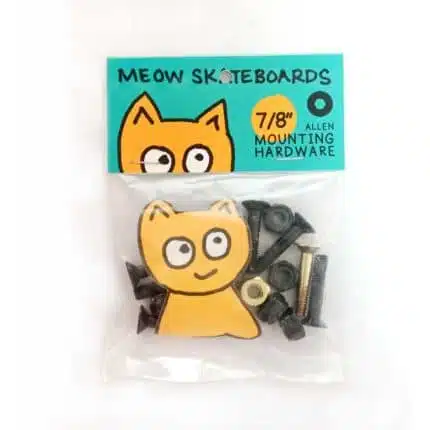 MEOW allen βίδες & παξιμάδια 7/8" - Μαύρο.