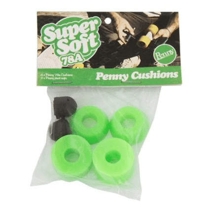PENNY SKATEBOARDS Cushions 78A Bushings 4 pc - Πράσινο.