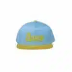 PENNY SKATEBOARDS Snapback Cap, Light Blue/Yellow