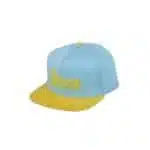 PENNY SKATEBOARDS Snapback Cap, Light Blue/Yellow - Image 2