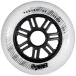 POWERSLIDE 100mm/88Α Spinner Wheels - White