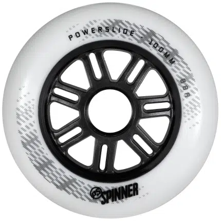 POWERSLIDE 100χιλ./88Α Spinner Ροδάκια - Λευκό.
