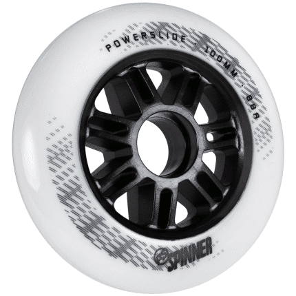 POWERSLIDE 100χιλ./88Α Spinner Ροδάκια - Λευκό.