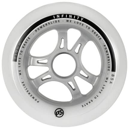 POWERSLIDE 110χιλ./85Α infinity ροδάκια - Μαύρο/Γκρι.