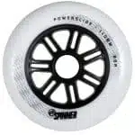POWERSLIDE spinner ροδάκια 110χιλ. λευκά.