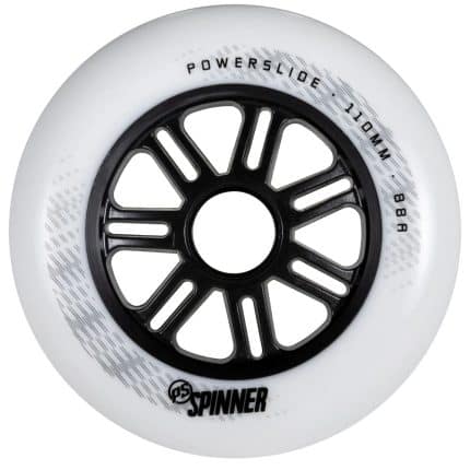 POWERSLIDE spinner ροδάκια 110χιλ. λευκά.