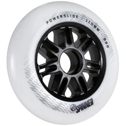 POWERSLIDE spinner ροδάκια 110χιλ. λευκά.