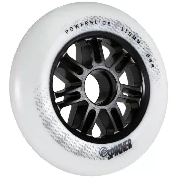 POWERSLIDE spinner ροδάκια 110χιλ. λευκά.