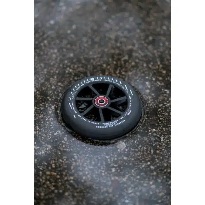 Powerslide 125mm/84Α Torrent Rain Wheels - Black - Image 2