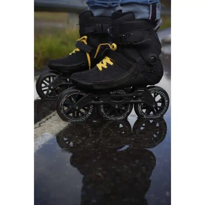Powerslide 125mm/84Α Torrent Rain Wheels - Black - Image 6