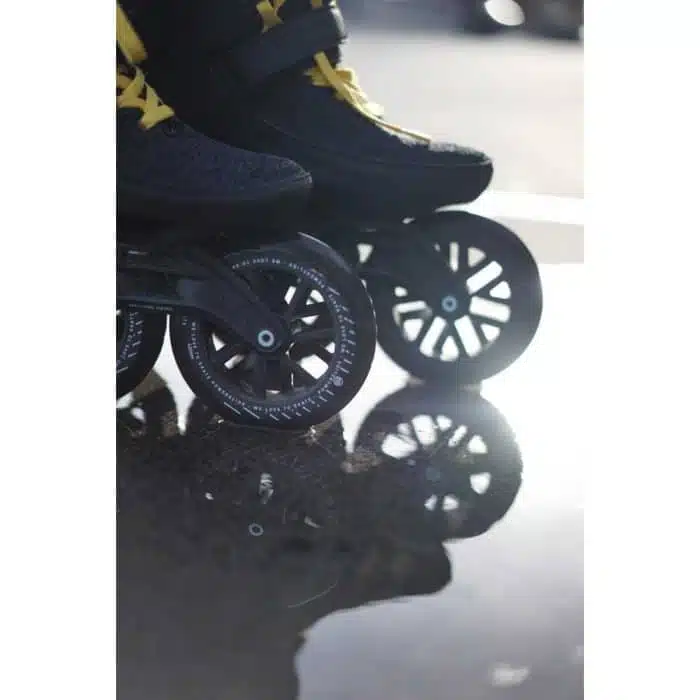 Powerslide 125mm/84Α Torrent Rain Wheels - Black - Image 7