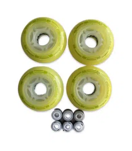 POWERSLIDE 72χιλ./82Α Fothon Envy LED Ροδάκια - Πράσινο.