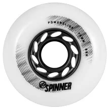 POWERSLIDE 76χιλ./88Α Spinner Ροδάκια - Λευκό.