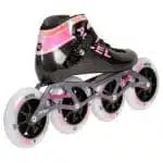 POWERSLIDE ACCEL Race Pink 110/100 Inline Skates - Black/Pink - Image 4