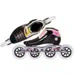 POWERSLIDE ACCEL Race Pink 110/100 Inline Skates - Black/Pink - Image 6