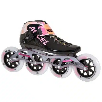 POWERSLIDE ACCEL Race Pink 110/100 Πατίνια - Μαύρο/Ροζ.