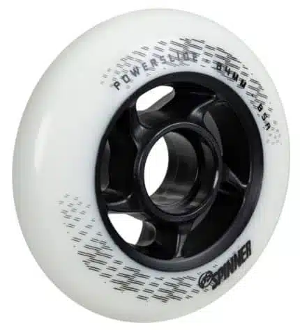 POWERSLIDE Spinner 84χιλ./85Α Ροδάκια - Λευκό.