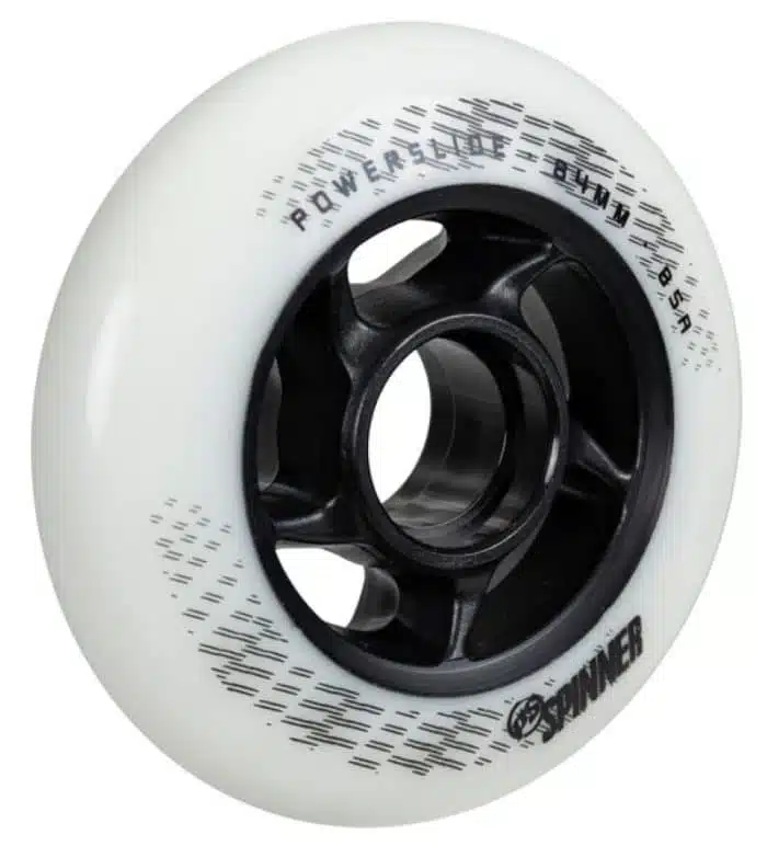 POWERSLIDE Spinner 84mm/85Α Wheels - White - Image 2