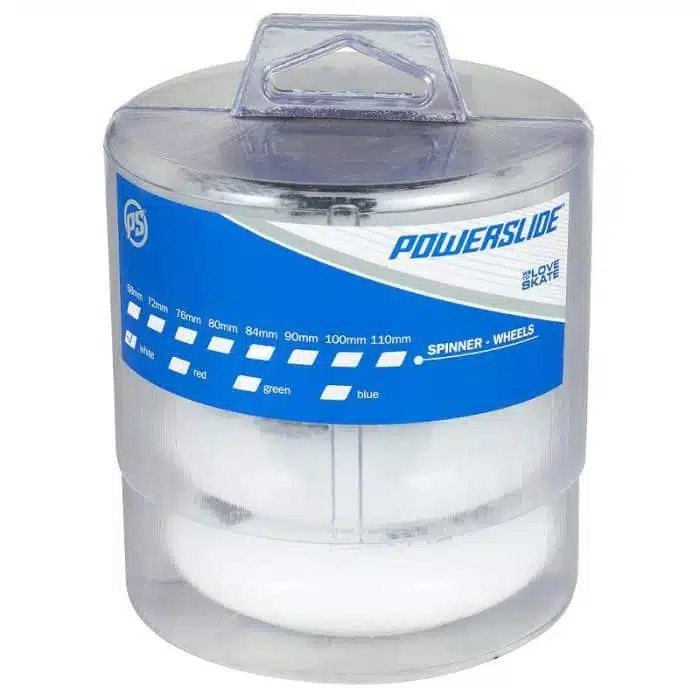 Powerslide Spinner Wheels 80 - White - Image 2