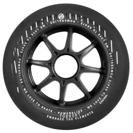 POWERSLIDE Torrent Rain 110χιλ./84Α-70A Ροδάκια - Μαύρο.