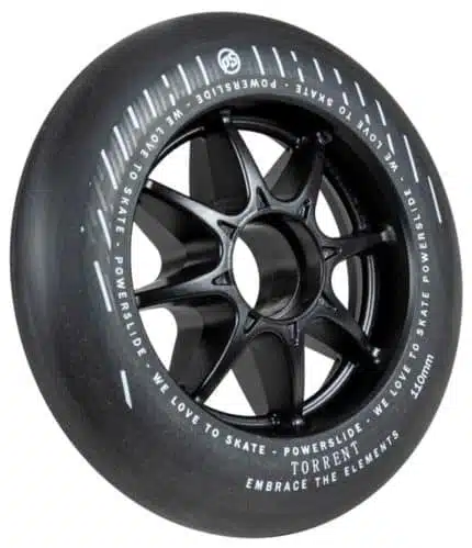 POWERSLIDE Torrent Rain 110χιλ./84Α-70A Ροδάκια - Μαύρο.