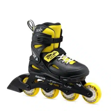 ROLLERBLADE Fury Αυξομειούμενα Πατίνια Μαύρο/Κίτρινο.