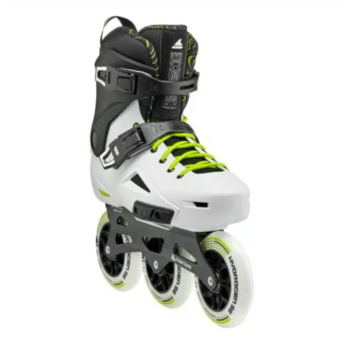 ROLLERBLADE Lightning 110 Inline Skates - White/Black - Image 3