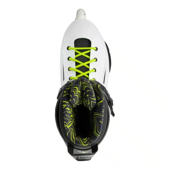 ROLLERBLADE Lightning 110 Inline Skates - White/Black - Image 6
