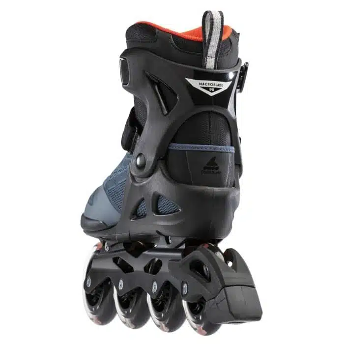 ROLLERBLADE Macroblade 90 Orion Inline Skates - Blue/Spicy Orange - Image 3