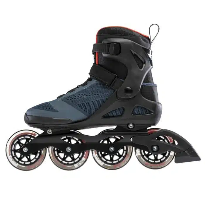 ROLLERBLADE Macroblade 90 Orion Inline Skates - Blue/Spicy Orange - Image 2