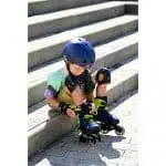 ROLLERBLADE Microblade 3WD 2021 Αυξομειούμενα Πατίνια - Blue Royal/Lime.