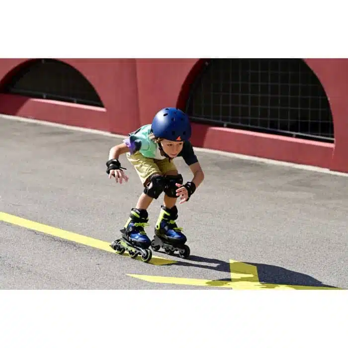 ROLLERBLADE Microblade 3WD 2021 Αυξομειούμενα Πατίνια - Blue Royal/Lime.