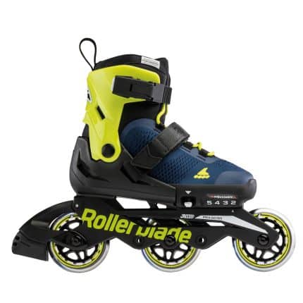 ROLLERBLADE Microblade 3WD Αυξομειούμενα Πατίνια Blue royal/Lime.