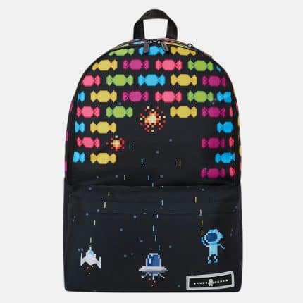 SPACE JUNK Τσάντα Πλάτης Fashion Hunter μαύρη.