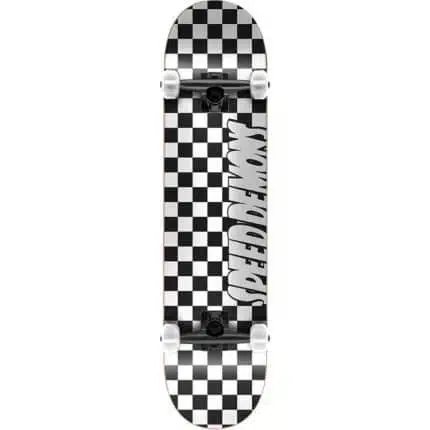 SPEED DEMONS checkers soft top complete τροχοσανίδα 7.25" - Μαύρο/Λευκό.