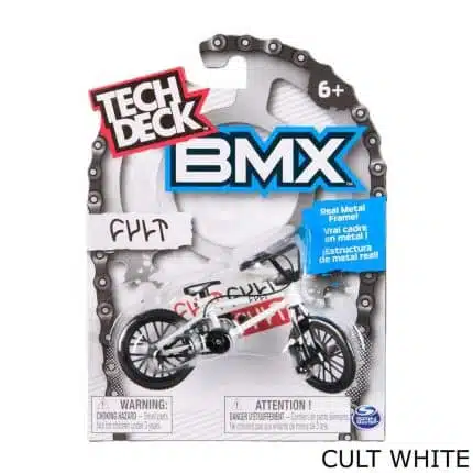 TECH DECK μινιατούρα BMX ποδήλατο λευκό.
