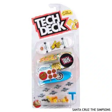 TECH DECK μίνι skateboard 4 τεμαχίων πολύχρωμα.