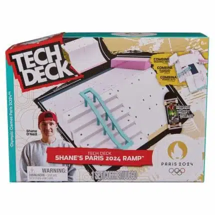 Tech Deck Shane O' Neill's olympic games Paris 2024 X-Connect Park Creator 1 μινιατούρα τροχοσανίδα και ράμπα.